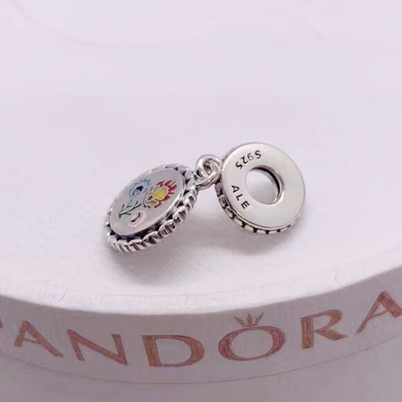 PANDORA Zawieszka I love Poland Dangle Charm|S925 Sterling Silver Jewelry - Picture 3 of 3